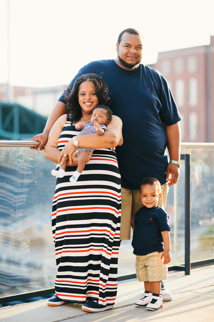 Durham photographer, family portriats, tobacco district, durham bulls