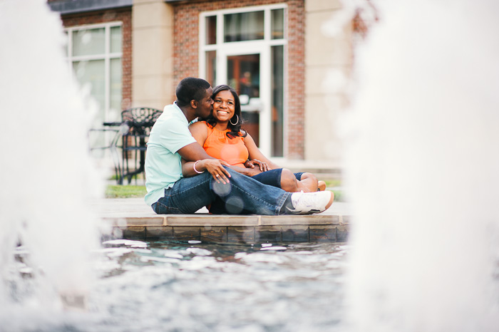 Greensboro engagement, engagement photographer, UNC greensboro, UNCG, Carolina theater