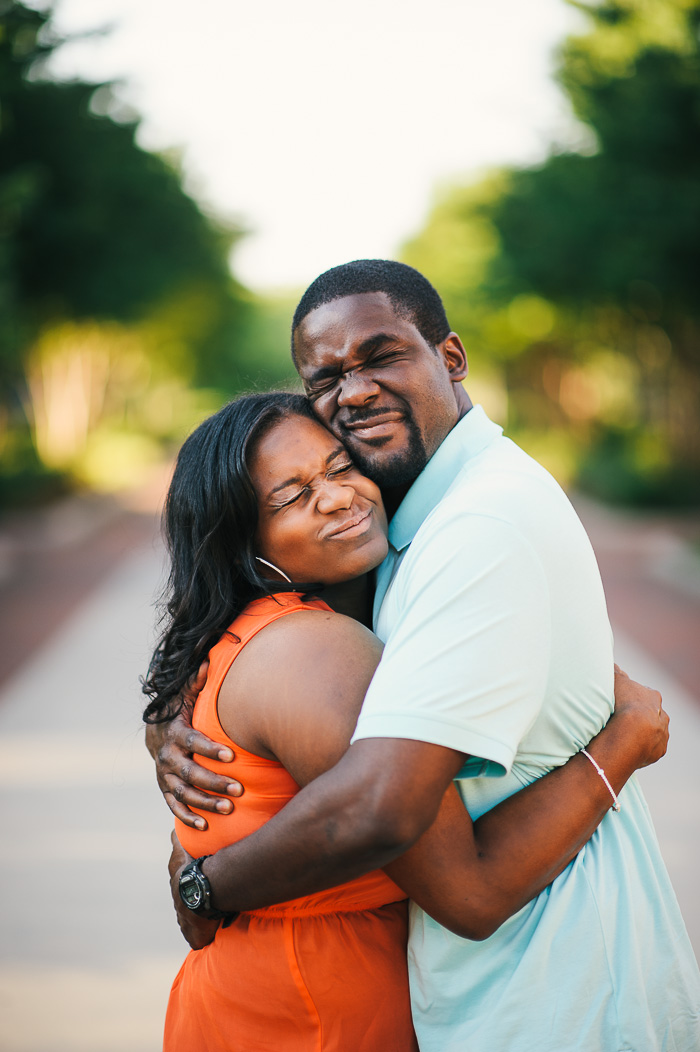 Greensboro engagement, engagement photographer, UNC greensboro, UNCG, Carolina theater