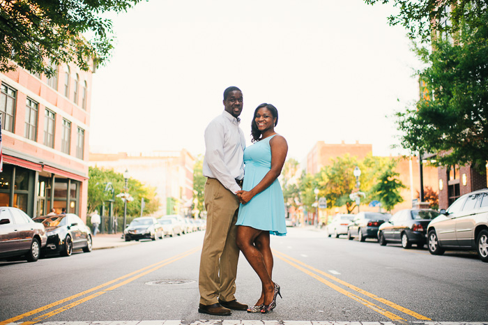 Greensboro engagement, engagement photographer, UNC greensboro, UNCG, Carolina theater