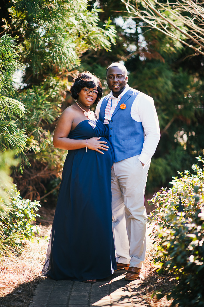 maternity pictures, the hall and gardens at landmark, nc photographer,