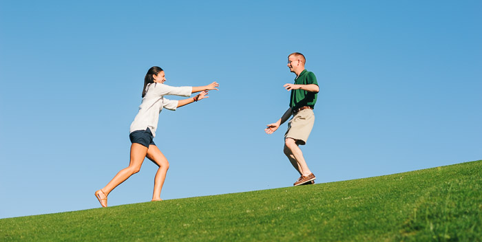 tobacco road golf course engagement, sanford photographer, engagement pictures