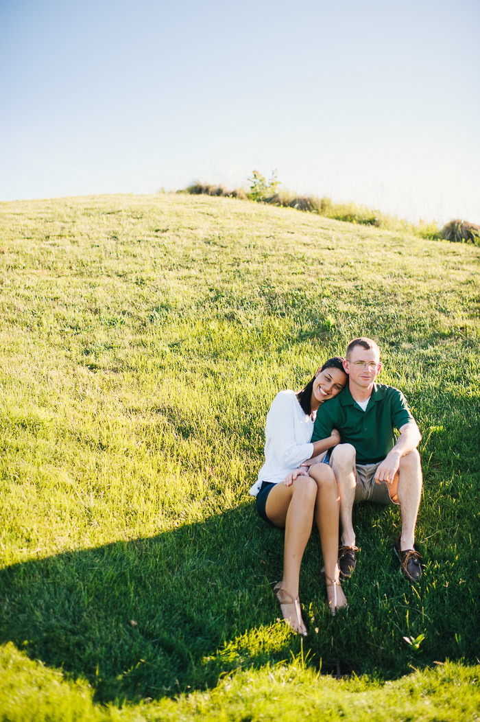 tobacco road golf course engagement, sanford photographer, engagement pictures