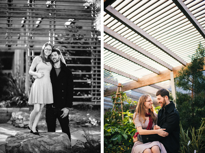 raleigh engagement pictures, jc raulston arboretum, downtown raleigh, engagement photographer