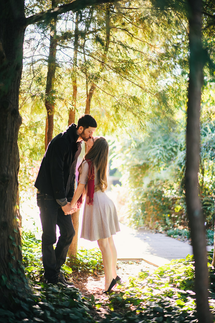 raleigh engagement pictures, jc raulston arboretum, downtown raleigh, engagement photographer