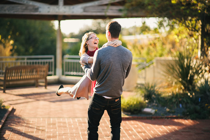 raleigh engagement pictures, jc raulston arboretum, downtown raleigh, engagement photographer