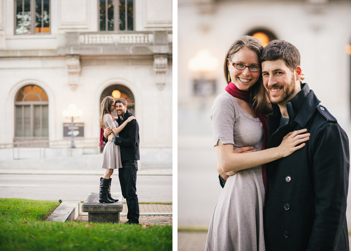 raleigh engagement pictures, jc raulston arboretum, downtown raleigh, engagement photographer