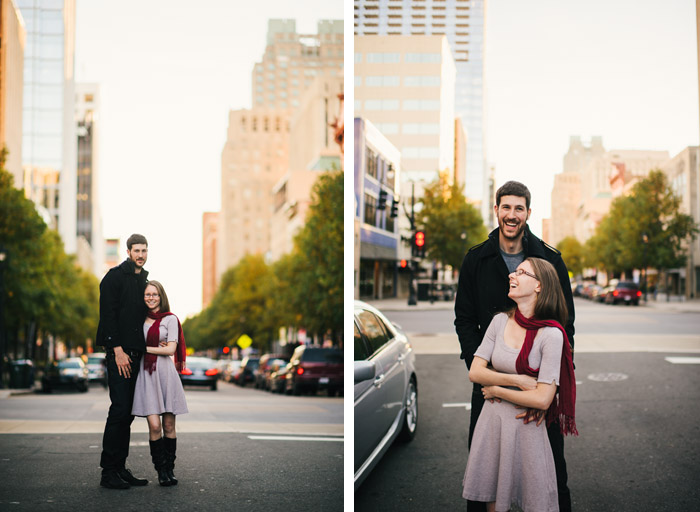 raleigh engagement pictures, jc raulston arboretum, downtown raleigh, engagement photographer