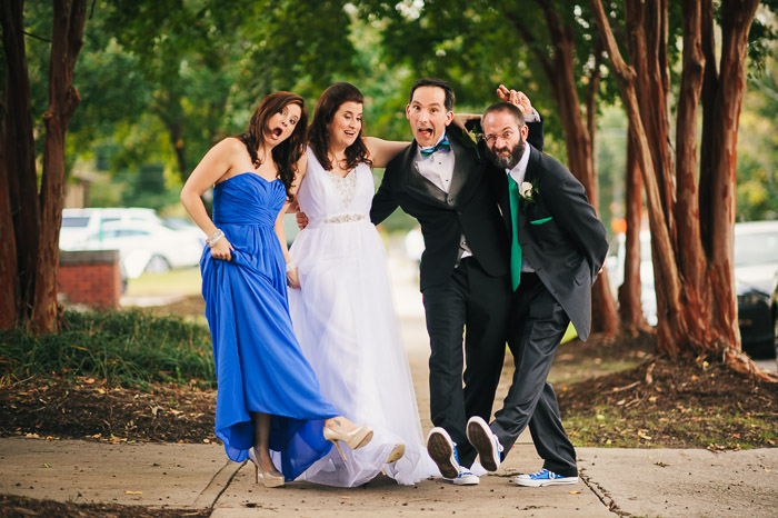 Raleigh Wedding photographer, wedding photography, burning coal theater, theater wedding, southern entertainment