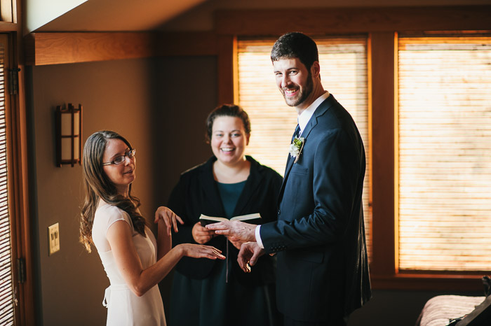 Chapel Hill Wedding, Pickard Mountain Lodge, rustic wedding, small wedding