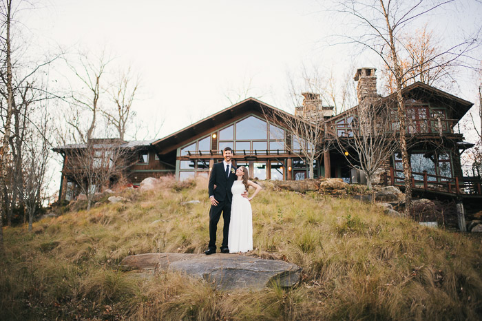 Chapel Hill Wedding, Pickard Mountain Lodge, rustic wedding, small wedding