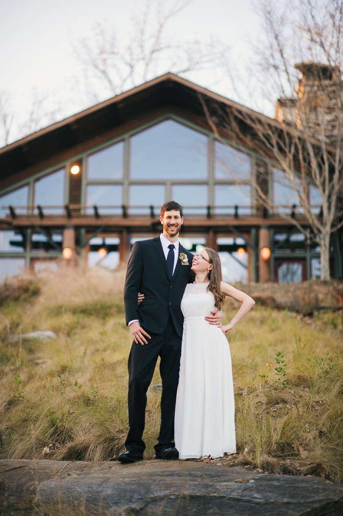 Chapel Hill Wedding, Pickard Mountain Lodge, rustic wedding, small wedding