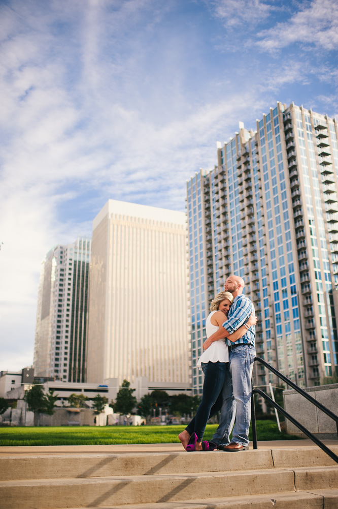 charlotte photographer, engagement photographer, romare bearden park, charlotte engagement pictures