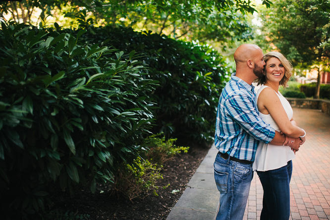 charlotte photographer, engagement photographer, romare bearden park, charlotte engagement pictures