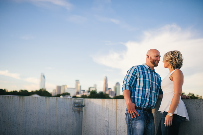 charlotte photographer, engagement photographer, romare bearden park, charlotte engagement pictures