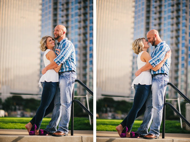 charlotte photographer, engagement photographer, romare bearden park, charlotte engagement pictures