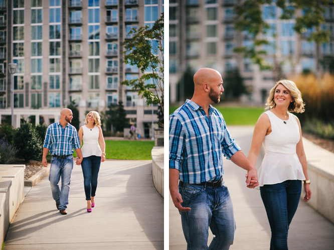 charlotte photographer, engagement photographer, romare bearden park, charlotte engagement pictures